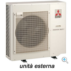 Multisplit per 4 unità interne