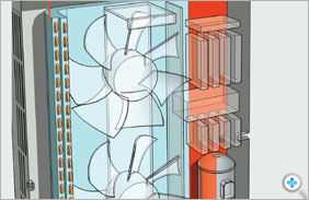 NUOVO CHASSIS CON SUPERFICIE DI SCAMBIO TERMICO INCREMENTATA