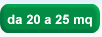 climatizzazione ambiente da 20 a 25 mq