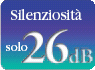 Silenziosità solo 25 dB