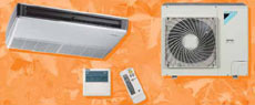 Prodotti Daikin Serie commerciale a pensile a soffitto FHQ-RQ